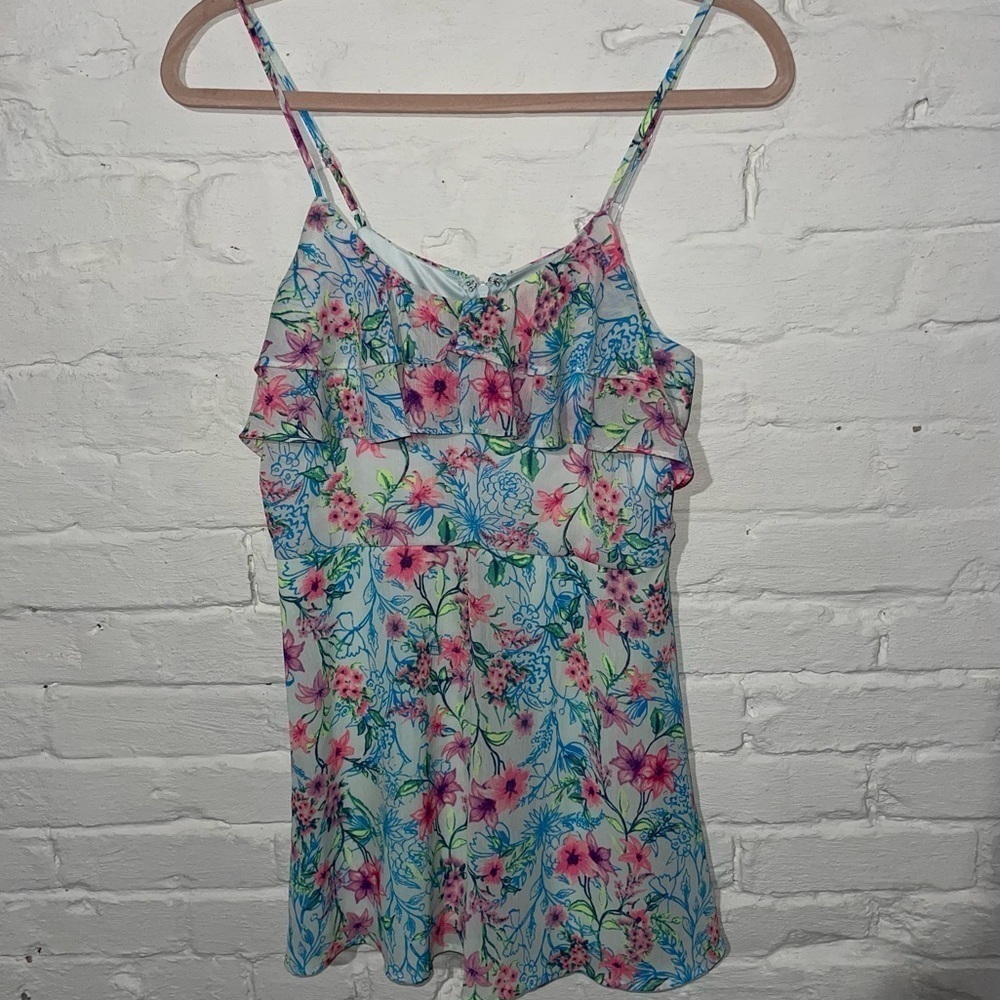 Candie’s Floral Romper 9